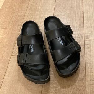 Gently used Birkenstock EVA black Arizona size 40